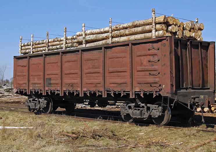 Перевозка ЛЕСА вагонами из Березовского в Керчь